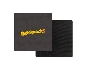 PORTA COPO - NERDUCKS - LOGO NERDUCKS PRETO