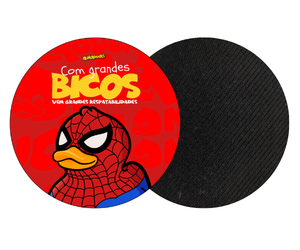 PORTA COPO REDONDO - NERDUCKS - PATO ARANHA