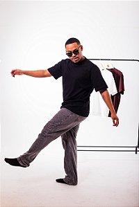 Oversized Masculina Preta