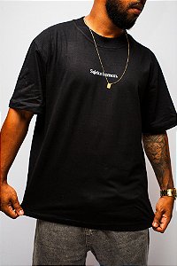 Oversized Estampa "Sujeito Homem" Preta