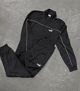 Conjunto Puma Polly Piping Preta