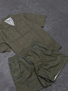 Conjunto Lacoste Relaxada Fit Verde