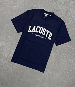 Camiseta Lacoste SportsWear Azul Marinho