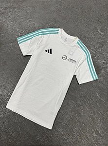 Camiseta Adidas MotorSport Mercedes AMG Branca