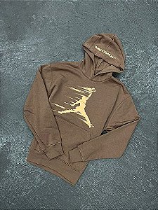 Moletom Jordan JumpMan Flash Marrom