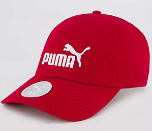 BONÉ PUMA LOGO CAP VERMELHO