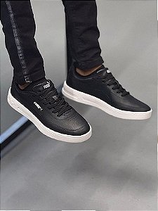 Tênis Puma Court Classic Black