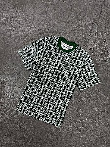 Camiseta Lacoste de Malha com Monograma