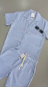 Conjunto Zara Azul Royal