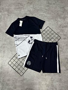 Conjunto Lacoste Masculino Sport Azul Marinho