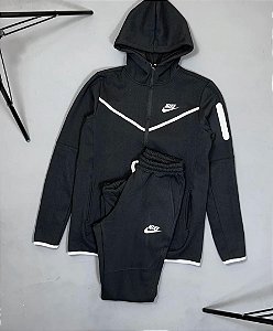 Conjunto Teech Fleece - Preto