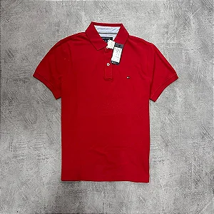 POLO TOMMY HILFIGER CLASSIC- VERMELHA