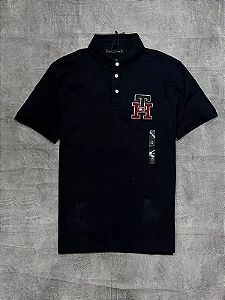 POLO TOMMY HILFIGER TH- AZUL MARINHO