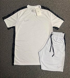 Conjunto Dry Fit Nike Branco
