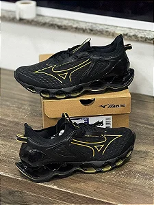 MIZUNO WAVE PROPHECY 14 PRETO\DOURADO