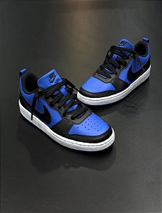 Nike Court Borough Low 2 — Azul Marinho & Preto