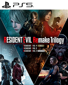 Resident Evil Remake Trilogy PS5 Mídia Digital