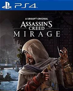 ASSASINS CREED MIRAGE PS4 MÍDIA DIGITAL