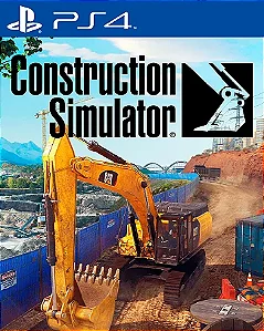 Construction Simulator PS4 Mídia Digital