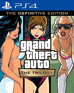 GTA Grand Theft Auto The Trilogy The Definitive Edition PS4 Mídia Digital
