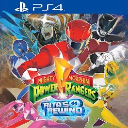 Mighty Morphin Power Rangers Ritas Rewind PS4 Mídia Digital