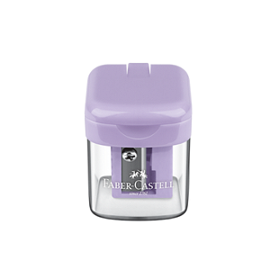 Apontador Minibox Pastel com Depósito - Faber-Castell