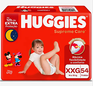 Fraldas Huggies Supreme Care