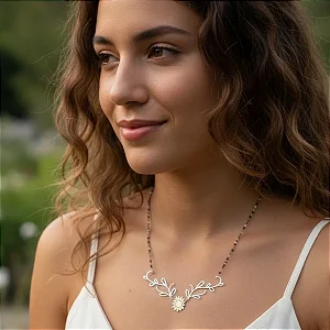 Choker Girassol