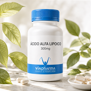 Ácido Alfa Lipoico 300mg 30 Cápsulas