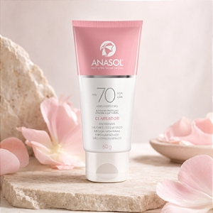 Anasol Protetor Solar Facial Clareador FPS 70 60g