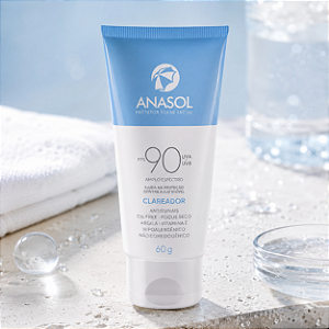 Anasol protetor solar facial fps 90 clareador