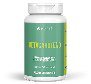 BETACAROTENO 60 CAPS PURIS