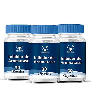 Combo de 3 potes de Inibidor de Aromatase 30 Cápsulas