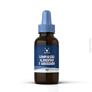 Compulsão Alimentar e Ansiedade 30ml