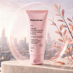 Creme Antipoluição e Anti-Aging Facial 60g