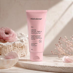 Creme Facial Tripla Esfoliação Hidrabene 60g