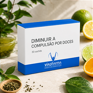 Diminuir a compulsão por doces 30 sachês
