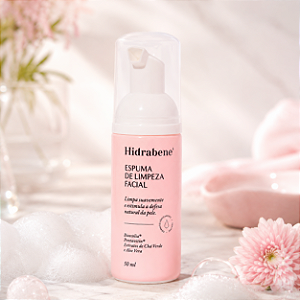 Espuma de Limpeza Facial Hidrabene 50ml