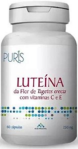 Luteína 250mg 60 Cápsulas Puris