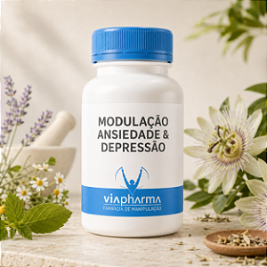 Modulação da ansiedade e depressão 60 Cápsulas