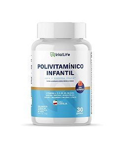 Polivitamínico Infantil Iriallife 30 Gomas
