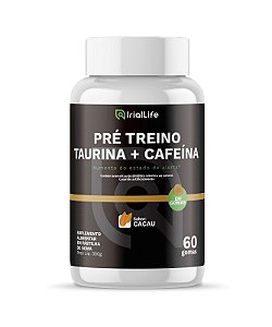 Pré- Treino Taurina + Cafeína Irial Life 60 gomas