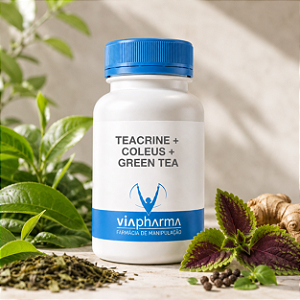 Teacrine + Coleus Forskohlii + Green Tea 30 Cápsulas