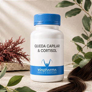 Tratamento Queda Capilar com Cortisol 30 cáps