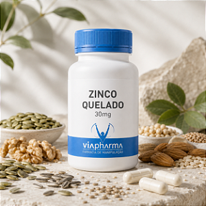 Zinco Quelado 30mg 30 Cápsulas
