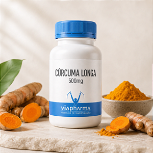 Curcuma Longa 500mg 60 cápsulas