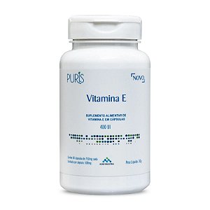 Vitamina E 400ui c/60 Caps Puris