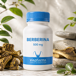 Berberina 500mg 60 cápsulas