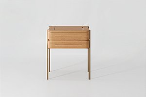 Mesa de Cabeceira Gabie Pequena 2 Gavetas