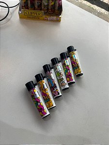 Isqueiro Clipper Recarregável Estampado